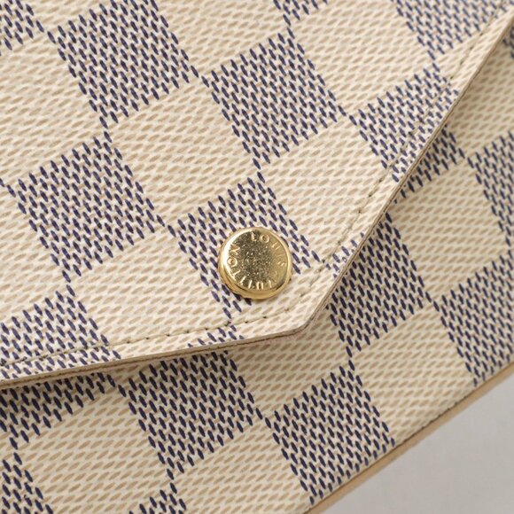 LOUIS VUITTON Ivory Damier Shoulder Bag - Picture 5 of 10